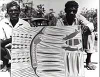 Bark Painting, Evans Collection Northern Territory Library