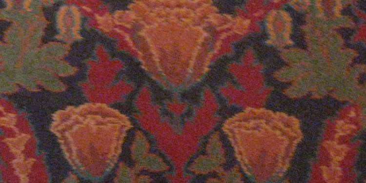 Detail of Her Majesty’s Theatre Auditorium Art Nouveau Carpet – Lydiard Street, Ballarat