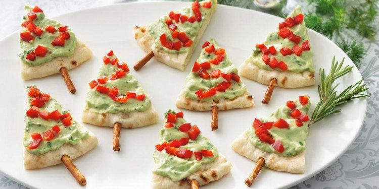 Pita tree appetizers