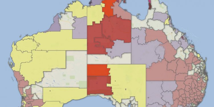 Religion in Australia mapped