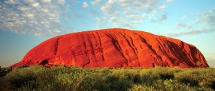 Ayers Rock is a national landmark in Australia, which celebrates Australia Day on 26 Jnauary