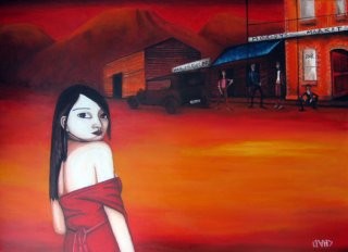 Behind The Red Door