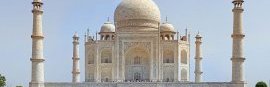 The Taj Mahal - a symbol of India - 7th largest country (source: wiki)