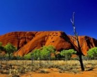 Uluru or Ayers Rock in Australia
